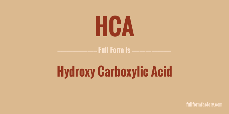 hca-full-form