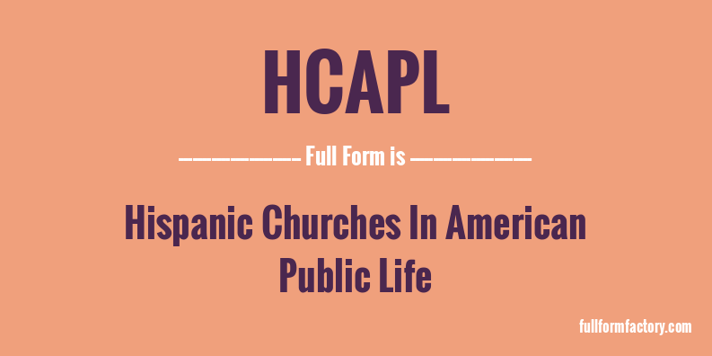 hcapl-full-form