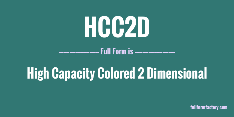 hcc2d-full-form