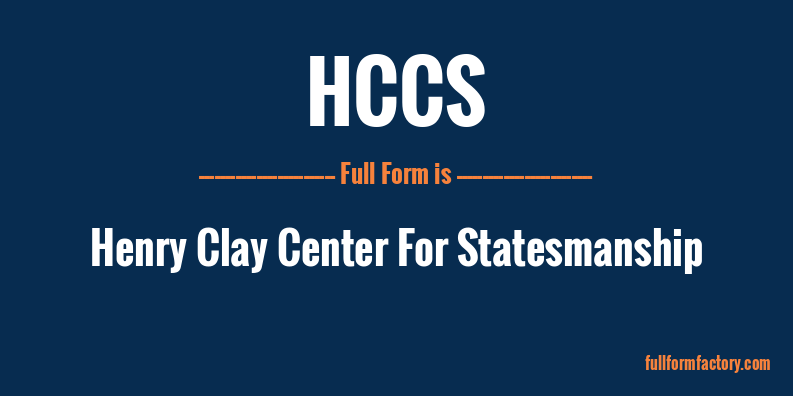 hccs-full-form