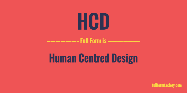 hcd-full-form