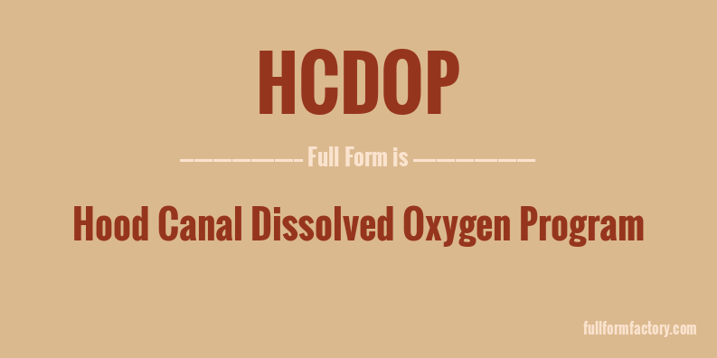 hcdop-full-form