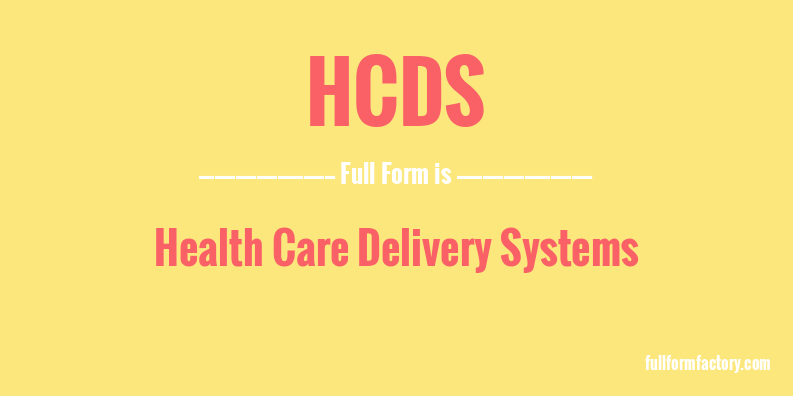 hcds-full-form