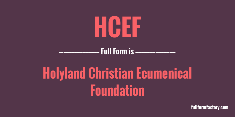 hcef-full-form