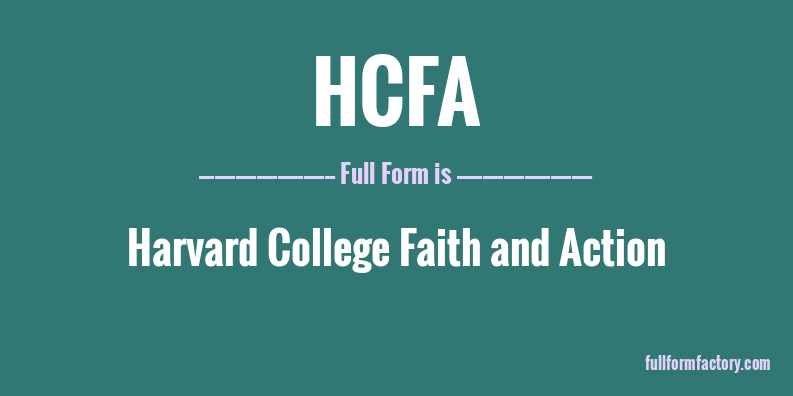 hcfa-full-form
