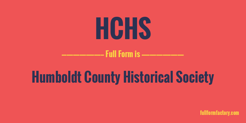 hchs-full-form
