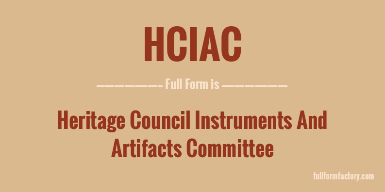 hciac-full-form