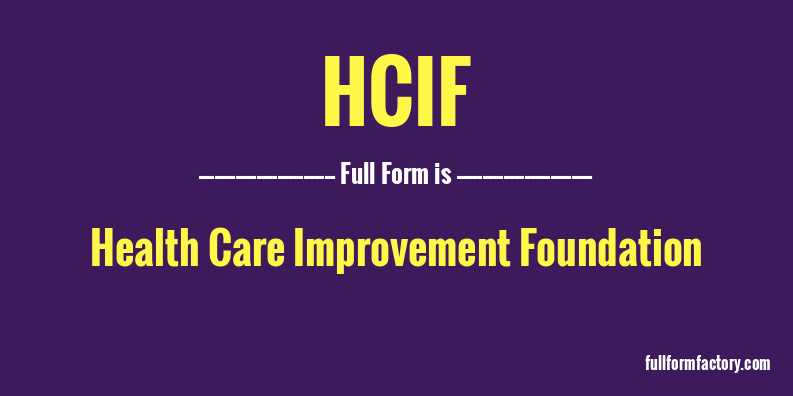 hcif-full-form