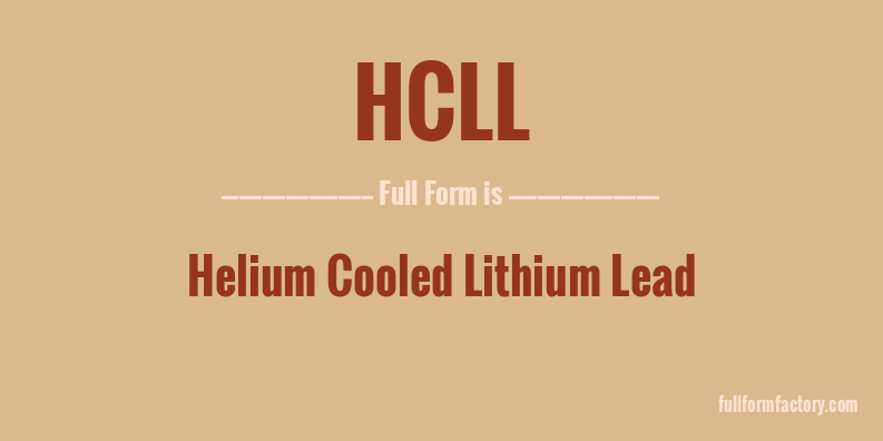 hcll-full-form