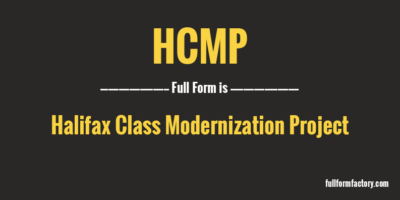 hcmp-full-form