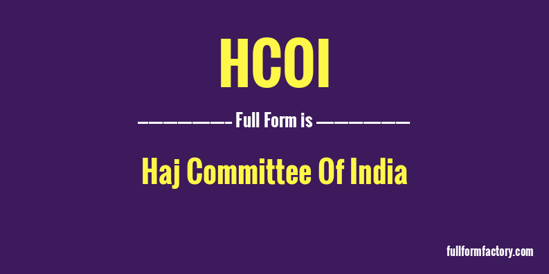 hcoi-full-form