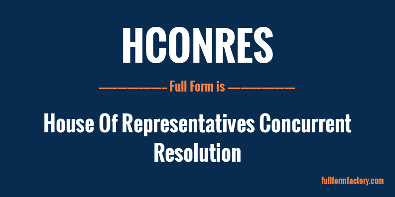 hconres-full-form