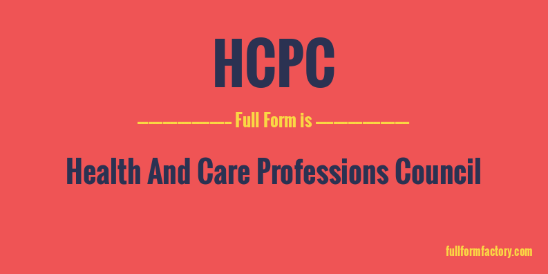 hcpc-full-form