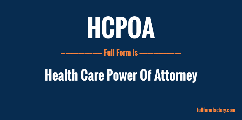 hcpoa-full-form