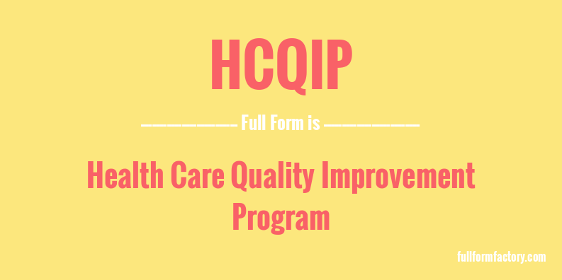 hcqip-full-form