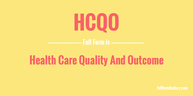 hcqo-full-form