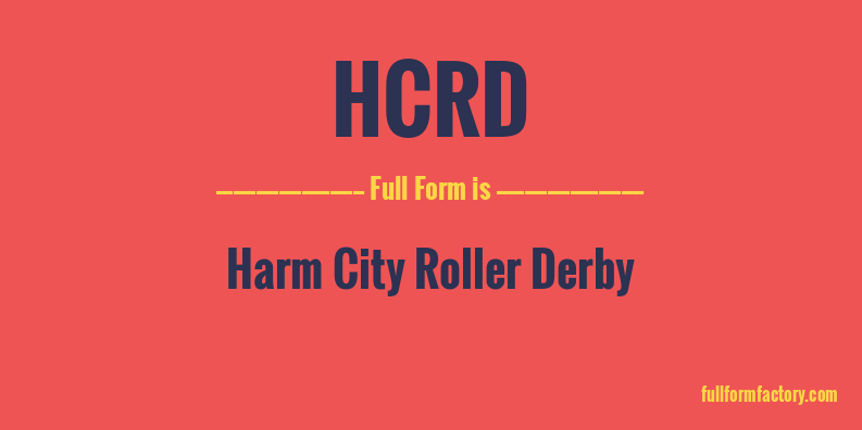 hcrd-full-form