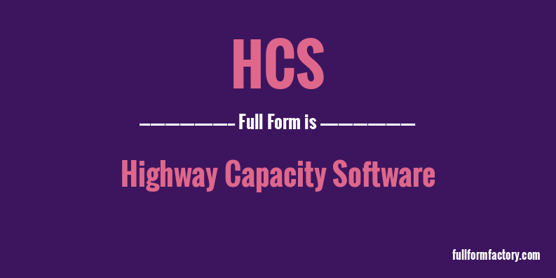 hcs-full-form