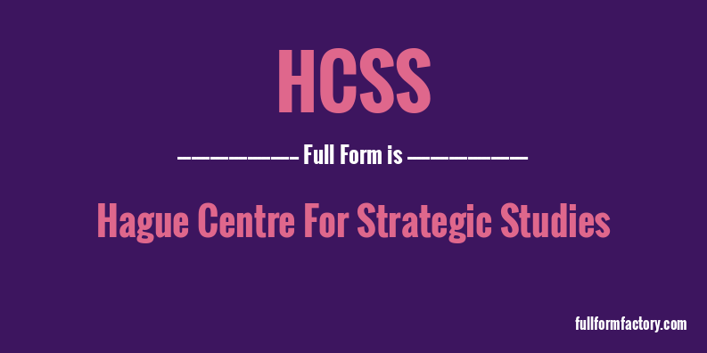 hcss-full-form