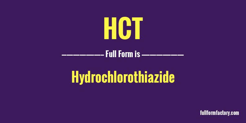 hct-full-form