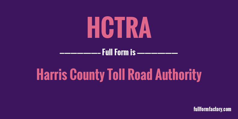 hctra-full-form