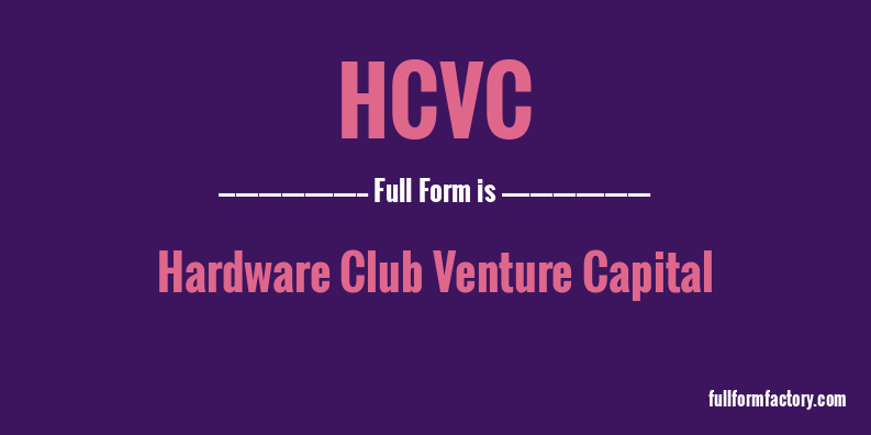 hcvc-full-form