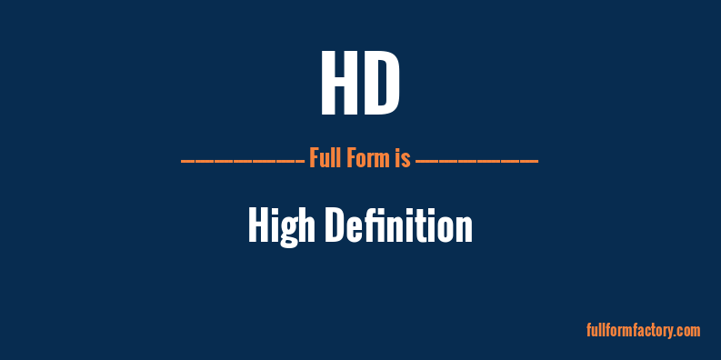 hd-full-form