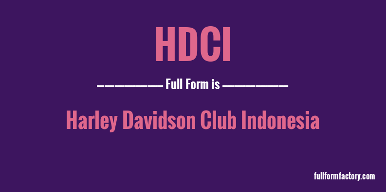 hdci-full-form