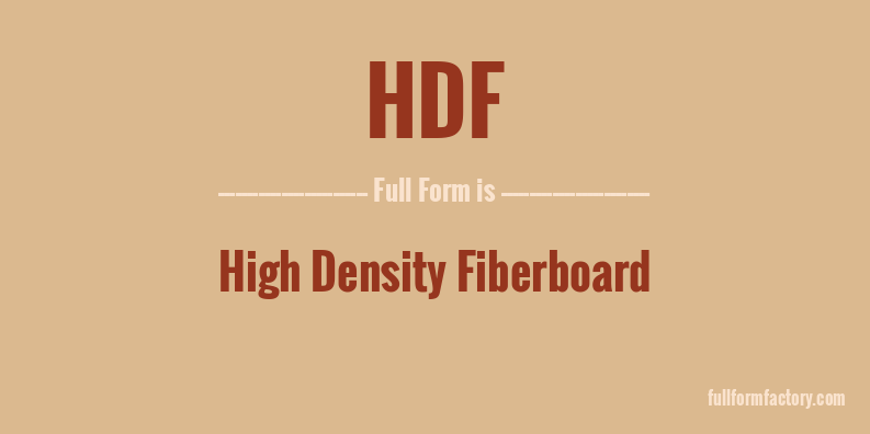 hdf-full-form