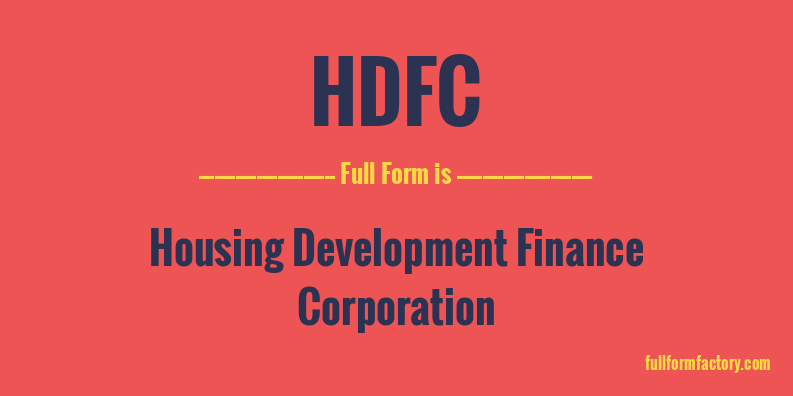 hdfc-full-form