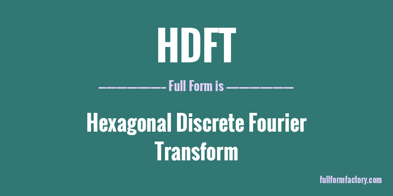 hdft-full-form