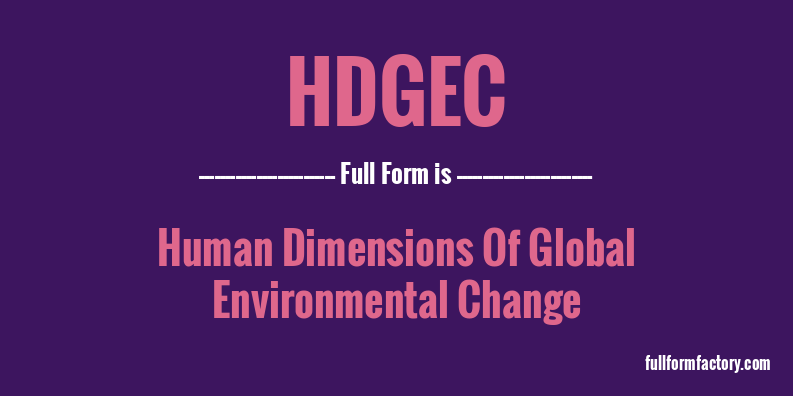 hdgec-full-form