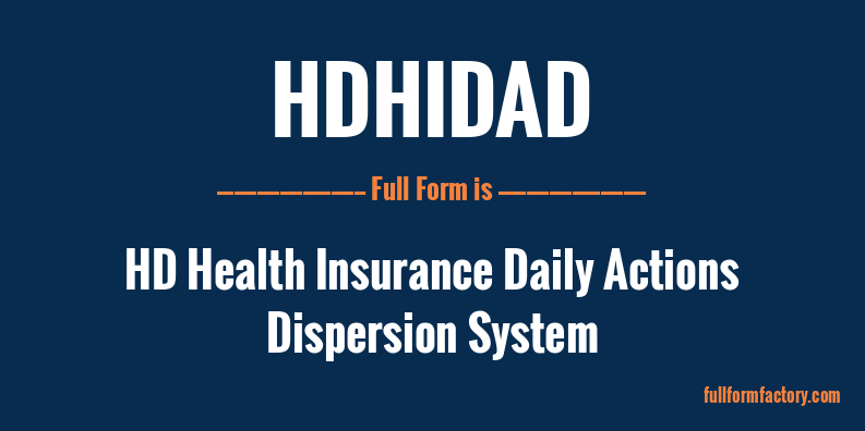 hdhidad-full-form