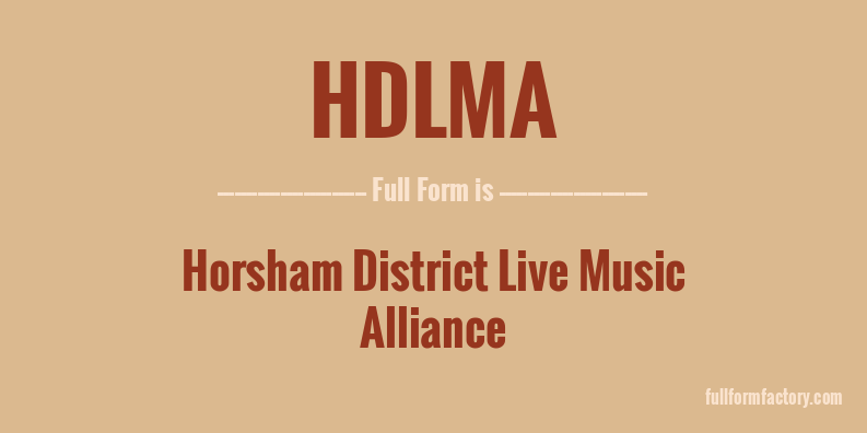 hdlma-full-form