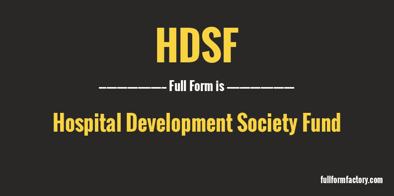 hdsf-full-form