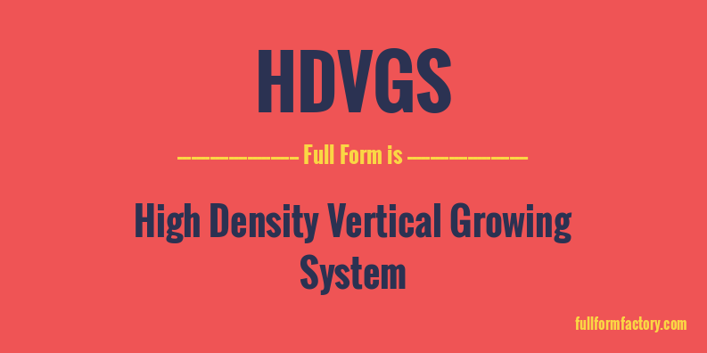 hdvgs-full-form