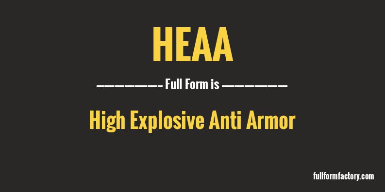 heaa-full-form