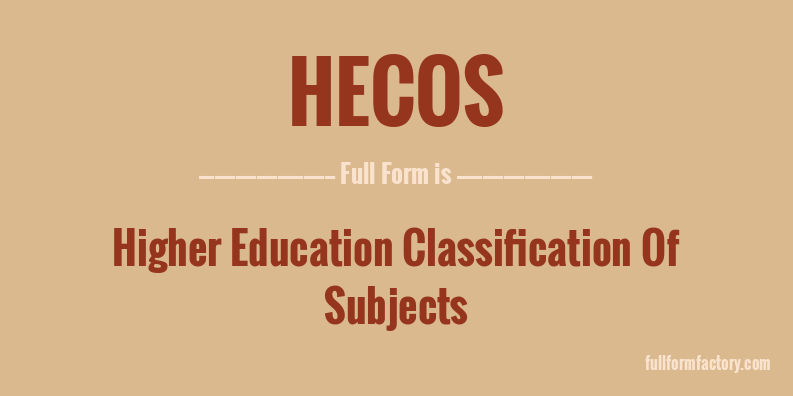 hecos-full-form
