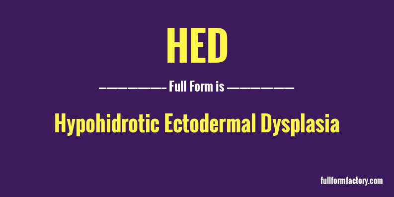 hed-full-form