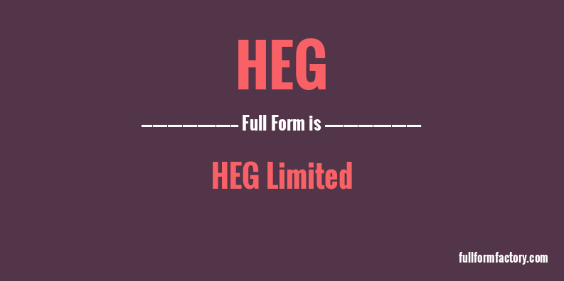 heg-full-form