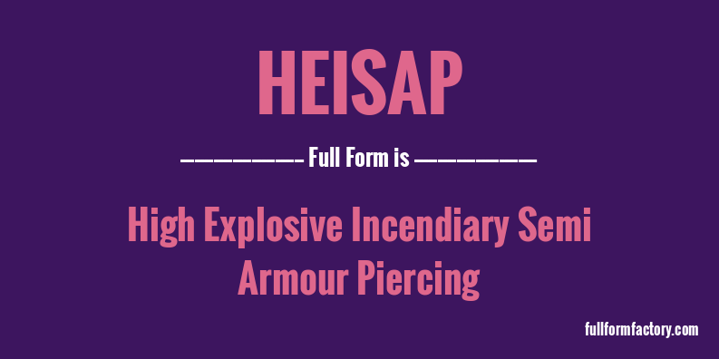 heisap-full-form