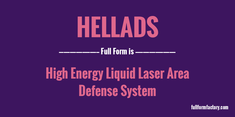 hellads-full-form