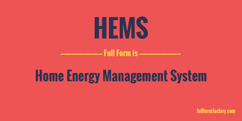 hems-full-form