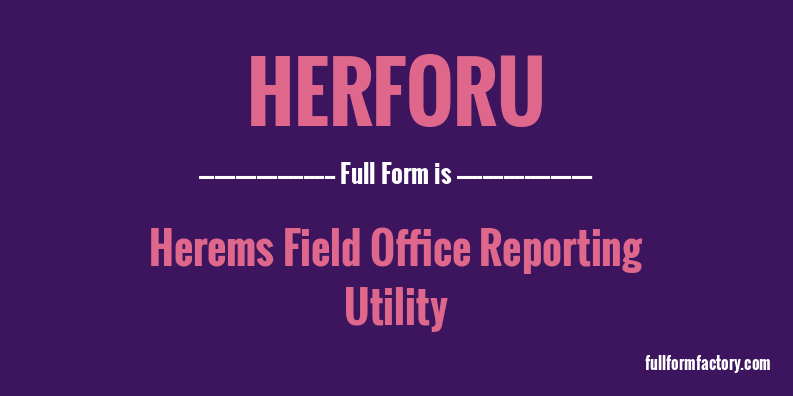 herforu-full-form