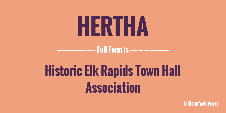 hertha-full-form
