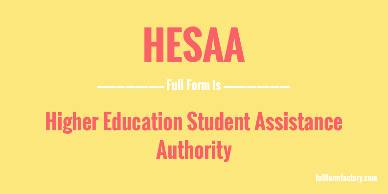 hesaa-full-form