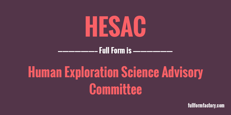 hesac-full-form