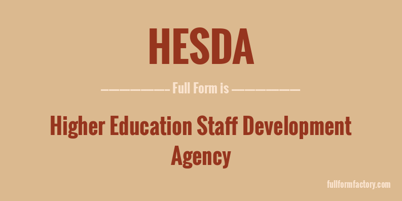 hesda-full-form