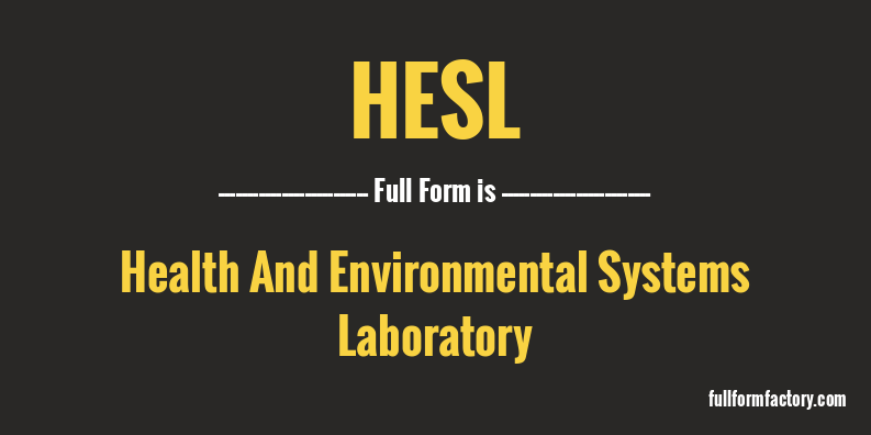 hesl-full-form