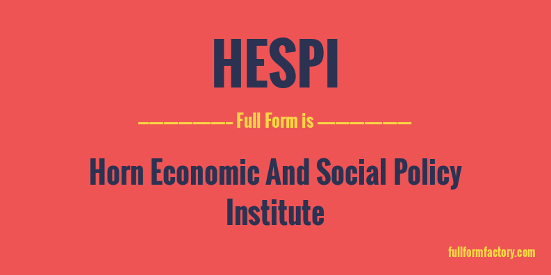 hespi-full-form